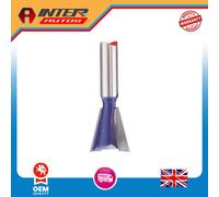 Draper TCT Router Bit, 1-4" Dovetail, 14mm Diameter 75346