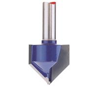 Draper TCT Router Bit Accessory For Power Tools 1/4" Groove 19mm x 90 Degrees