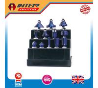 Draper TCT Router Bit Set, 1-4" (12 Piece) 72892