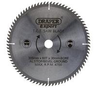 Draper Tct Saw Blade, 305 X 30mm, 80T 38152
