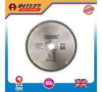 Draper TCT Triple Chip Grind Circular Saw Blade, 255 x 30mm, 100T 31978