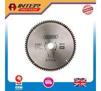 Draper TCT Triple Chip Grind Circular Saw Blade, 255 x 30mm, 80T 31881