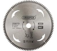 Draper 25873 TCT Circular Saw Blade for Wood, 315 x 30mm, 96T