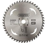 Draper TCT Wood Cutting Circular Saw Blade 315mm 48T 30mm