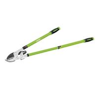 Telescopic Ratchet Action Anvil Loppers with Steel Handles