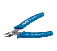 Draper Thin Jaw Electronics Nippers Hardened & Tempered Carbon Steel 130mm