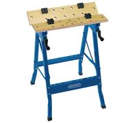 Draper Tilt & Clamp Fold Down Workbench 600X650X800mm Dual Action Mdf Worktop