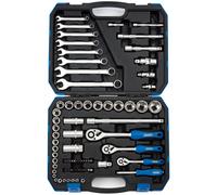 Draper TKD75M 75 Piece 1/4'', 3/8'' and 1/2'' Metric Tool Kit