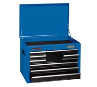 Draper Tool Chest 10 Drawer 26" Blue Steel Construction Ball Bearing Runs14937
