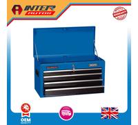 Draper Tool Chest, 4 Drawer, 26", Blue 14589 14589