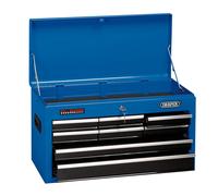 Draper Tool Chest Sheet Steel With Powder Coated Finish 8 Drawer 26" Blue
