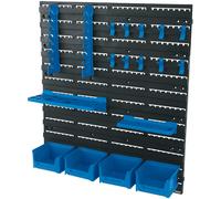 Draper Tool Storage Board 18pc Bins Screwdriver holder 10 Hooks Bit Holder 22295