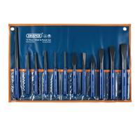 Draper 26557 Cold Chisel and Punch Set, 12 Pieces , Blue