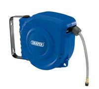 Draper Tools 15047 12m Retractable Rewind Wall Mounted Air Compressor Hose Reel