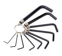 Draper Tools 33655 Metric Hexagon Key Set-10 Pieces,Blue