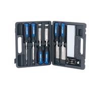 Draper Tools Eight Piece Wood Chisel Set Carpenter Sharpening Bevel Tool 88605