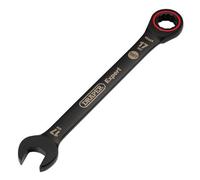 Draper Tools Expert Hi-Torq Metric Ratchet Combination Spanner, 17mm, Black