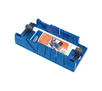 Draper Tools Expert Mitre Box with Clamping Facility Cutting Tools Blue 09789