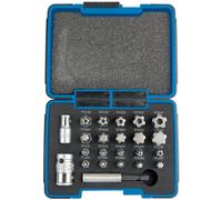 Draper TXP23/KIT 1/4/3/8-Inch Square Drive TX-Star Plus Bit Set