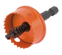 Draper Tools HHSP Expert Bi-Metal Hole Saw with Integrated Arbor, Blue, 30 mm