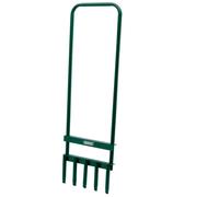 Draper Tools Lawn Aerator 29x93cm Green Garden Scarifier Dethatcher 30565 vidaXL