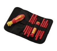 Draper XP1000 10 Piece Precision Screwdriver Set | VDE Dual Insulated Interchangeable Blade | Electrical Tool Driver Set | Hand Tools Set | 05721
