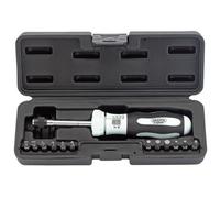 Draper Expert 13 Piece Torque Screwdriver Set | Torx Screwdriver Kit | Adjustable Torque Socket Set 1-5 Nm | Soft-Grip Ergonomic Handle | 75170