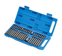 Draper Torx Hex Spline Mechanic's Bit Set 3/8 1/2"D 40 Piece 33323