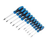 Draper Torx Star Screwdriver Set Standard & Security Soft Grip 11 Piece 34253