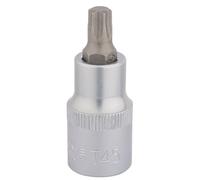 Draper Torx Star Socket Bit 1/2" Sq Dr T45 x 55mm 16315