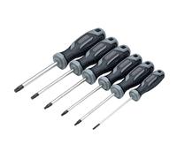 Draper Torx Star Soft Grip Screwdriver Set 6 Piece Magnetic Tips 13434