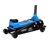 Draper 09179 Trolley Jack, 3 Tonne, Blue and Black