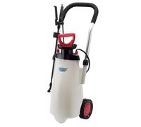 Draper Trolley Pressure Sprayer 15L | EPDM Pump Garden Sprayer | Weed Killer Sprayer Pump | Pesticides, Insecticides, Fungicides | 82583