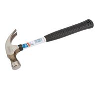Draper Tubular Shaft Claw Hammer 450g 16oz Carbon Steel Rubber Grip DIY Tool