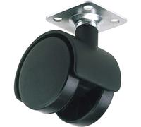 Draper Twin Nylon Wheeled Castor 40mm