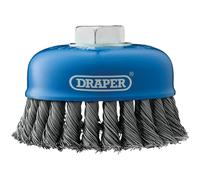Draper 41450 Steel Twist-Knot Wire Cup Brush 100Mm M14 each 1