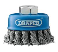 Draper Steel Twist-Knot Wire Cup Brush, 65mm, M14 41447