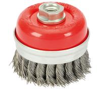 Draper Twist Knot Wire Cup Brush, 80mm, M14