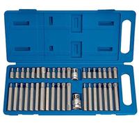 Draper TX-STAR®, Spline (XZN), CHC Bits Set Plastic Case 40 pieces