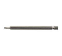 Draper TX-STAR Insert Bit 1/4" Hex 100mm Long Shot Blast Finish T10 1 Piece