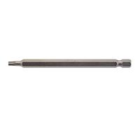 Draper TX-STAR Insert Bit 1/4" Hex 100mm Long Shot Blast Finish T20 1 Piece