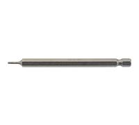 Draper TX-STAR Insert Bit 1/4" Hex 100mm Long Shot Blast Finish T6 1 Piece