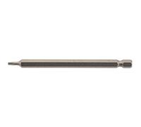 Draper TX-STAR Insert Bit 1/4" Hex 100mm Long Shot Blast Finish T9 1 Piece