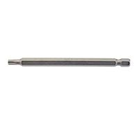 Draper TX-STAR Insert Bit, 1/4" Hex, 100mm Long, T25 (Pack of 1)