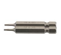 Draper TX-STAR Insert Bit 1/4" Hex 50mm Long Shot Blast Finish T6 2 Pieces