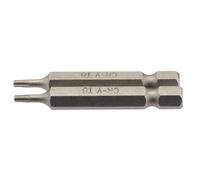Draper TX-STAR Insert Bit 1/4" Hex 50mm Long Shot Blast Finish T8 2 Pieces