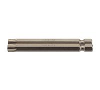 Draper TX-STAR Insert Bit 1/4" Hex 75mm Long Shot Blast Finish T40 2 Pieces
