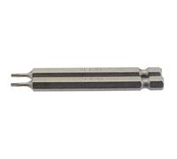 Draper TX-STAR Insert Bit 1/4" Hex 75mm Long Shot Blast Finish T6 2 Pieces