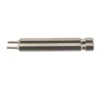 Draper TX-STAR Insert Bit 1/4" Hex 75mm Long Shot Blast Finish T7 2 Pieces