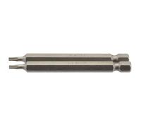 Draper TX-STAR Insert Bit 1/4" Hex 75mm Long Shot Blast Finish T8 2 Pieces